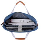 Vangoddy Shoulder Carrying Bag with Handle For 14" Laptop - Blue-Luggage strap provides secure and easy of carrying for the active traveler