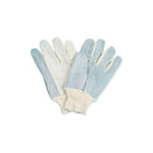 Zenith Safety Standard Quality Full Index Gloves, Large, Split Cowhide Palm - 36 Pack-Cuff Material: Cotton