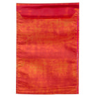 JAM Paper Enveloppes à ouv. côté court en aluminium à fermeture pelez et scellez, 5 1/4x8 po, rouge iridescent, paq/100-Ouverture : côté court