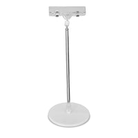 Eddie's Versa Clip Countertop Sign Holder - 9.75" L - Silver/Clear - 12 Pack (130662-12)-Versa Clip Countertop Sign Holder