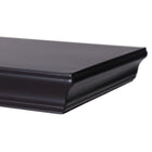 kieragrace Bristol Aston Floating Shelf - Espresso Brown, 48", Matte Finish-Material: floating wall shelf is made of high-quality, durable medium-density fiberboard (MDF) that provides stability. rely on the shelf to keep your items safe and sound, with a visually pleasing finish