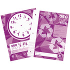 Geo 100% Recycled & Recyclable Project Book - 40 Pages-Ecological