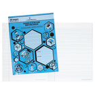 Louis Garneau Interlined/Dotted Notebook, 9" x 7", 32 Pages, Blue-32 pages