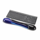 Kensington - Repose-poignets Duo Gel - noir/bleu (62397)-Le système de ventilation garde les mains fraîches et sèches