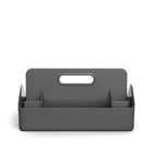 Poppin Organizer Caddy - Dark Grey-12.5"W x 6.75"H x 6.75"D