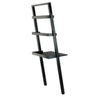 Winsome Bellamy Leaning Desk with 2 Shelves, Black (29323)-22.99"W x 19.69"D x 69.36"H