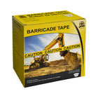 Wasip Barricade Tape - Caution - 3" x 1000ft - Yellow-Size: 3" x 1000'