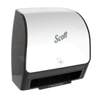 Scott Automatic Slimroll Towel Dispensers - for Orange Core Scott Slimroll Towels - 11.8" x 12.35" x 7.25" - White-Includes 1 Scott Automatic Slimroll Towel Dispensers