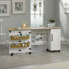 Sauder - Select Desserte Machine à Coudre - Finition Soft White (426934)-28,543 H x 39,291 L x 19,488 P po