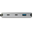 StarTech 4 -Port USB-C Hub 10Gbps - Two USB-A & Two USB-C-Compact, portable design with an extended attached host cable of 9.8" (25 cm)