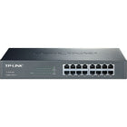 TP-LINK 16-Port Gigabit Desktop/Rackmount Switch (TL-SG1016D)-Innovative energy-efficient technology saves power up to 40%