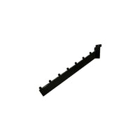 Can-Bramar Waterfall For Slatwall With Rectangular Tubing, 16" x 1/2 x 11/2", Black, 25 Pack-16" waterfall for slatwall