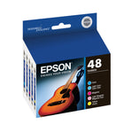 Epson 48, Color Ink Cartridges,  C/M/Y/LC/LM 5-Pack (T048920)-This package includes yellow, cyan, magenta, light magenta, and light cyan cartridges
