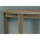 Monarch Specialties 2452 Accent Table - 36"L/Dark Taupe Hall Console-Can be used as a sofa or hall console table