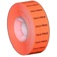 Meto Primark P12 1-Line Fluorescent Red SALE Labels 1325/RL, 16 Pack-Designed for use with Meto Primark P12 Series P12 D1N/P12 N1N/P12 S1N Label Gun
