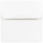 JAM Paper 4.5 x 4.5 Square Envelopes, White, 250 Pack (439911145H)-White envelope