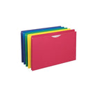Pendaflex 1" Expansion Assorted Filing Jackets - Legal Size - 10 Pack-Jacket design closed on three sides is perfect for holding items of different sizes together