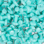 JAM Paper Push Pins, Teal Pushpins, 2 Packs of 100, 200 Total (22432067a)-5
