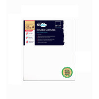 Mont Marte Studio Double-Thick Canvas - Pine Frame - 20" x 24" - 2 Pack-Framed canvas