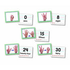 North Star Teacher Resources 0-30 American Sign Language Cards Set (NST9093)-Ages and grade: Ages all and grades all