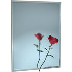 ASI - Miroir avec cadre en U, 18 po x 24 po, verre à glace-Miroir avec cadre en U en verre à glace, 18 x 24