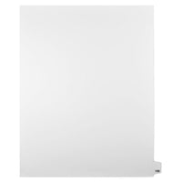 Mark Maker Legal Exhibit Index Tab White Single Tabs, 1/25th Cut, Letter Size, No Holes, Number 100, 25 Pack-White Single Tabs, 1/25th Cut