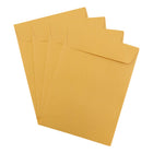 JAM Paper 5.5" x 7.5" Open End Envelopes, Brown Kraft, 100 Pack (4101c)-5.5" x 7.5"