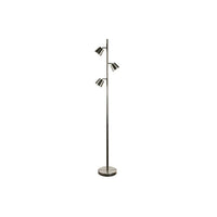 Dainolite 3LT LED Floor Lamp Sc 61.5 x 9 x 9 in Satin Chrome (625LEDF-SC)-Floor Lamp