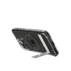 Spigen Slim Armor Essential S MagFit for iPhone 15 Pro Max - Crystal Clear-It is pocket friendly with enhanced grip and provides effortless viewing with a built-in kickstand
