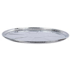 Luciano - Ensemble de contenants en feuille d’aluminium avec couvercles en papier-Measure: 12.5"D x 0.5"H