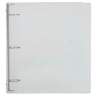 JAM Paper Plastic 3 Ring Binder, 1.5 Inch, Clear, 5 Pack (762T15clg)-Durable and long-lasting