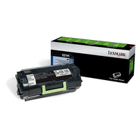 Lexmark 521H High-Yield Return Program Black Toner Cartridge-Black toner produces sharp, professional documents