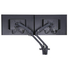 Ergotron MXV Desk Mount Dual Monitor Arm-17.8" (45 cm), maximum extension reach: 22.2" (56 cm) from back of base to VESA mounting plate