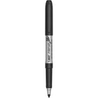 BIC Intensity Grip Permanent Marker - Fine Tip - Black - 12 Pack-Unique cap designed with a vapor seal locking mechanism that snaps closed to prevent dry out

