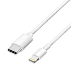 Exian Lightning USB to Type-C USB Cable 1M White (CC-084)-Lightning to Type-C USB cable