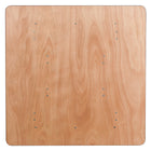Flash Furniture 48" Square Wood Folding Banquet Table-.5'' Thick Plywood Top