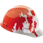 MSA Freedom Series Hardhat, Ratchet Suspension, White/Red - 2 Pack-Certification(s) ANSI Type I