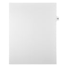 Mark Maker Legal Tabs - Letter Size - White - 1/15th cut - 25 tabs per package - 5 packages Pack - Number 139-White Single Tabs