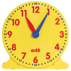Learning Advantage Geared Demonstration Clock  (CTU25822)-Hidden gears maintain correct hour and minute relationships as instructors demonstrate time activities!