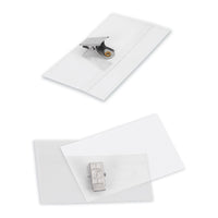 Staples Clip-Style Name Badge Kit - 3-1/2" x 2-1/8" - 10 Pack-Perfect for meetings, conferences and other group get-togethers