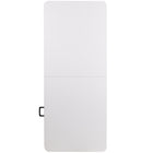 Flash Furniture 30"W x 72"L Bi-Fold Granite Plastic Banquet & Event Folding Table with Carrying Handle - White-6' Folding Table