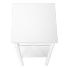 Monarch Specialties 3279 Accent Table - 28"H/White/White Metal-9