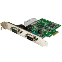 StarTech 2-Port PCI Express Serial Card with 16C1050 UART, RS232 (PEX2S1050)-Dual-channel 16C1050 UART for full compatibility with 16C1050 devices