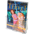 Staples Rigid Acrylic Literature Holder, Magazine Size, 9-1/4"W x 10-3/4"H x 3-3/4"D-Perfect for waiting rooms and reception areas
