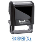 Trodat Printy ''FOR DEPOSIT ONLY'' Climate Neutral Self-Inking Stamp 4911-High-quality stamp with nontoxic, water-based ink