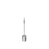 Futech PCH004 Place Card Holder 4", Stainless Steel, 10 Pack-4"H X 1"D Base
