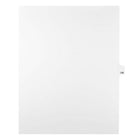 Mark Maker Legal Exhibit Index Tab White Single Tabs, 1/25th Cut, Letter Size, No Holes, Number 138, 25 Pack-White Single Tabs, 1/25th Cut
