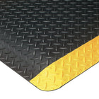 Wearwell Ultrasoft Diamond-Plate No. 414, 2' x 3', Black/Yellow-Unparalleled comfort and enhanced employee productivity and morale