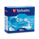 Verbatim CD-R 700MB 52X with Branded Surface - 10 Pack-CD-R 700MB 52X