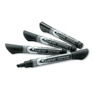 Quartet EnduraGlide Dry-Erase Markers - Chisel Tip - Black - 4 Pack-Top of the line dry-erase markers always deliver bold colour